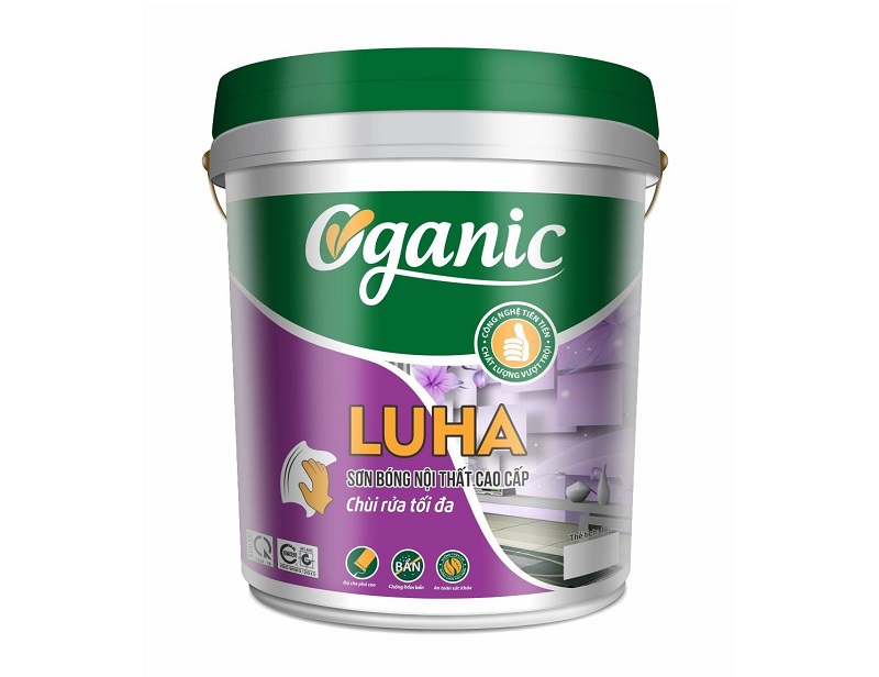 Sơn bóng nội thất cao cấp Oganic