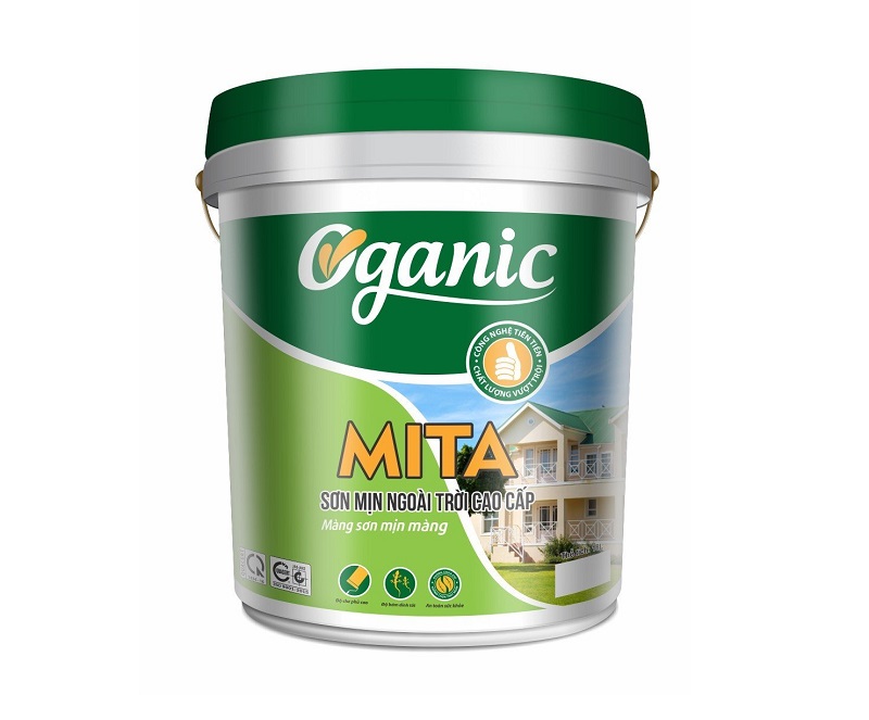 Sơn mịn ngoài trời cao cấp Oganic